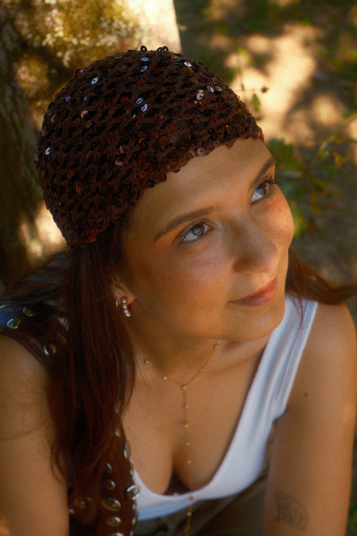 GORRO DE CROCHET EM ALGODÃO